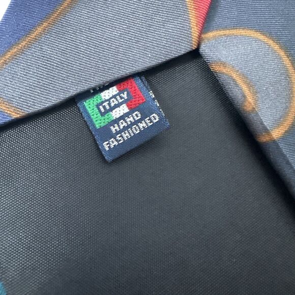 VALENTINO GIOVANNI Mens All Silk Vintage Necktie - Picture 4 of 6